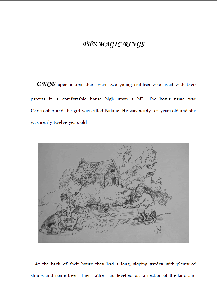 Page 2 - Preview of Stories of Natalie and Christopher